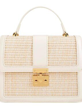 Straw Crossbody Bags for Women, Summer Beach Clutch Purses for Women